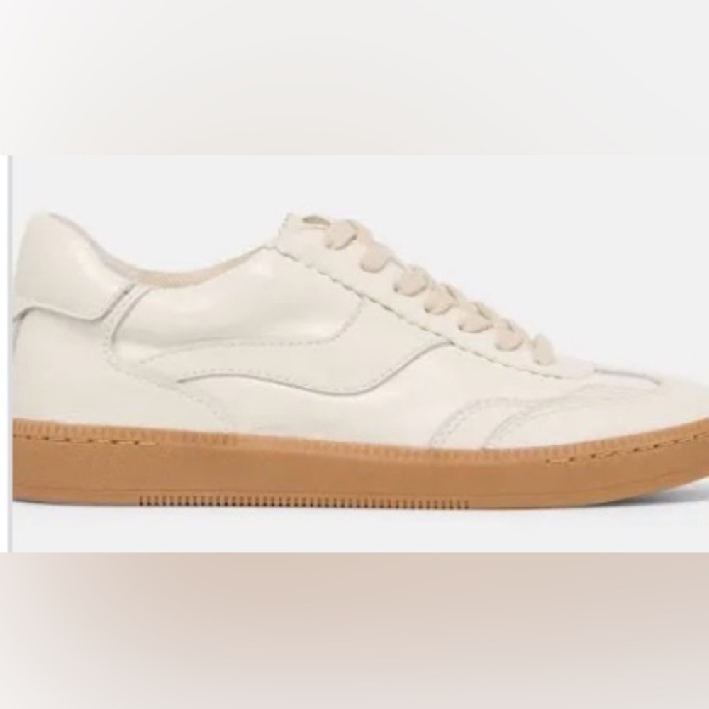 Notice Dolce Vita Cream Sneakers with Tan Sole
